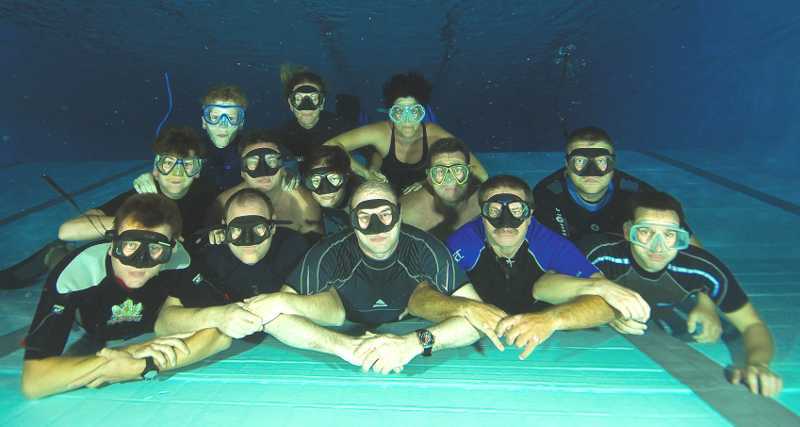 Gruppenbild Bad-Training 2020