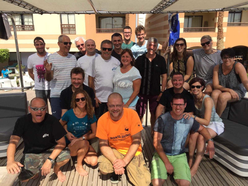 Gruppenbild Bad-Training 2020